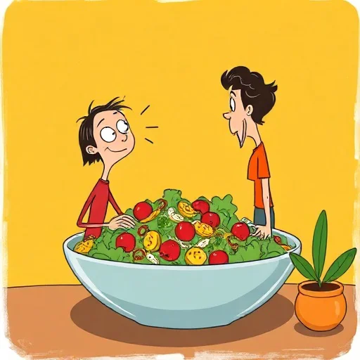 La ensalada honesta