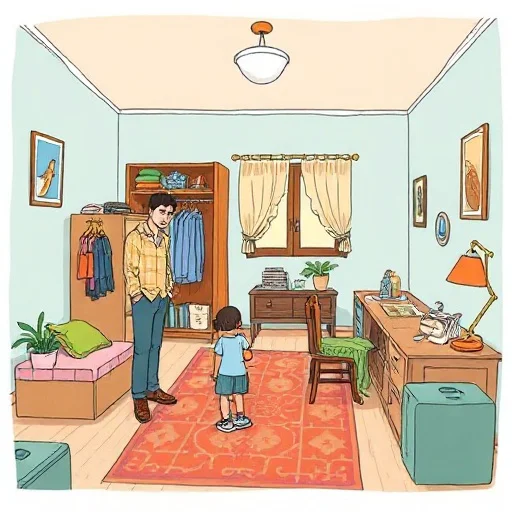 La habitación organizada