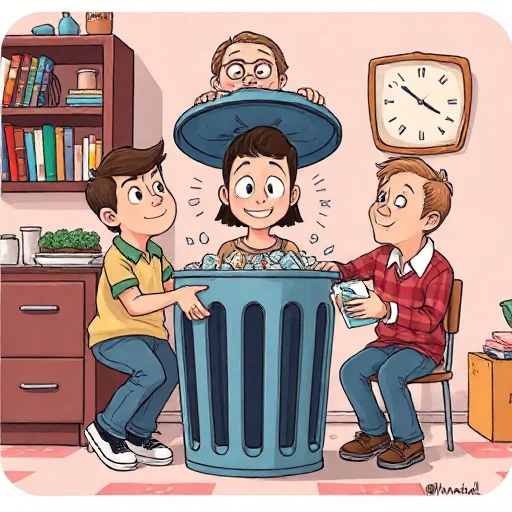 The Sensitive Trash Can