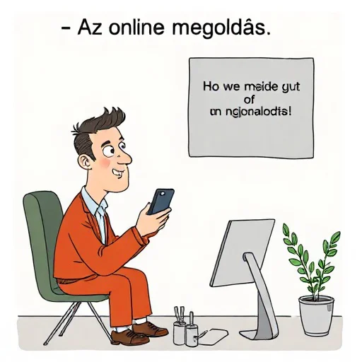 Az online megoldás