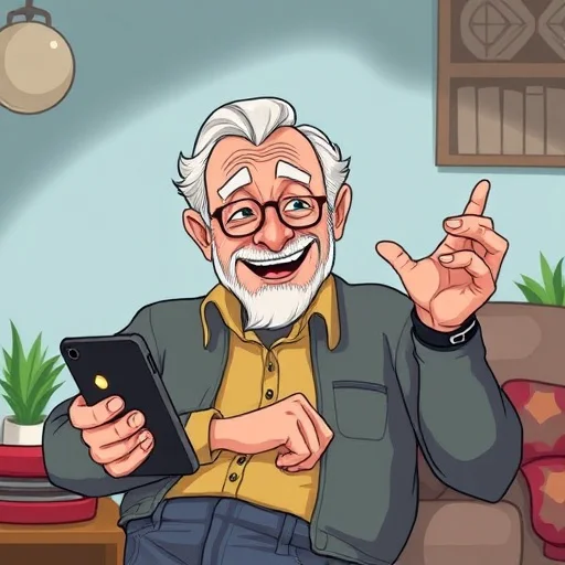 Grandpa Gets Technical