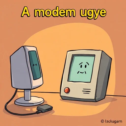 A modem ügye