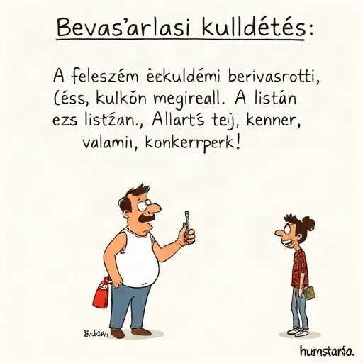 Bevásárlási küldetés