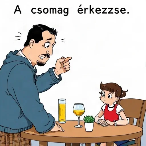 A csomag érkezése