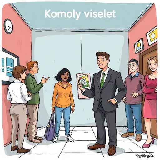 Komoly viselet