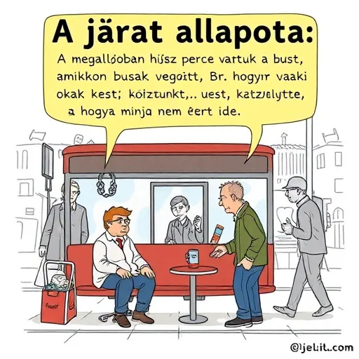 A járat állapota