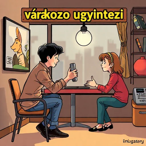 Várakozó ügyintéző